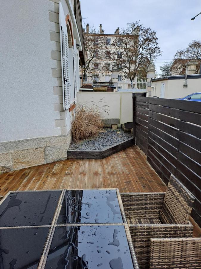 Bel Appartement Grande Terrasse Avec Parking A Digione Esterno foto