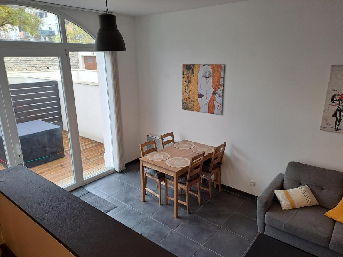 Bel Appartement Grande Terrasse Avec Parking A Digione Esterno foto